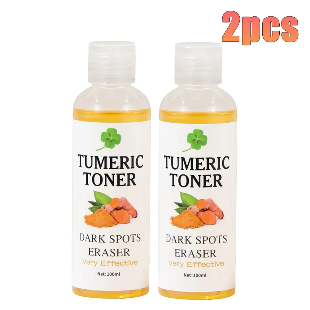 100 مللي تونر الكركم يزيل البقع السوداء وعلامات حب...