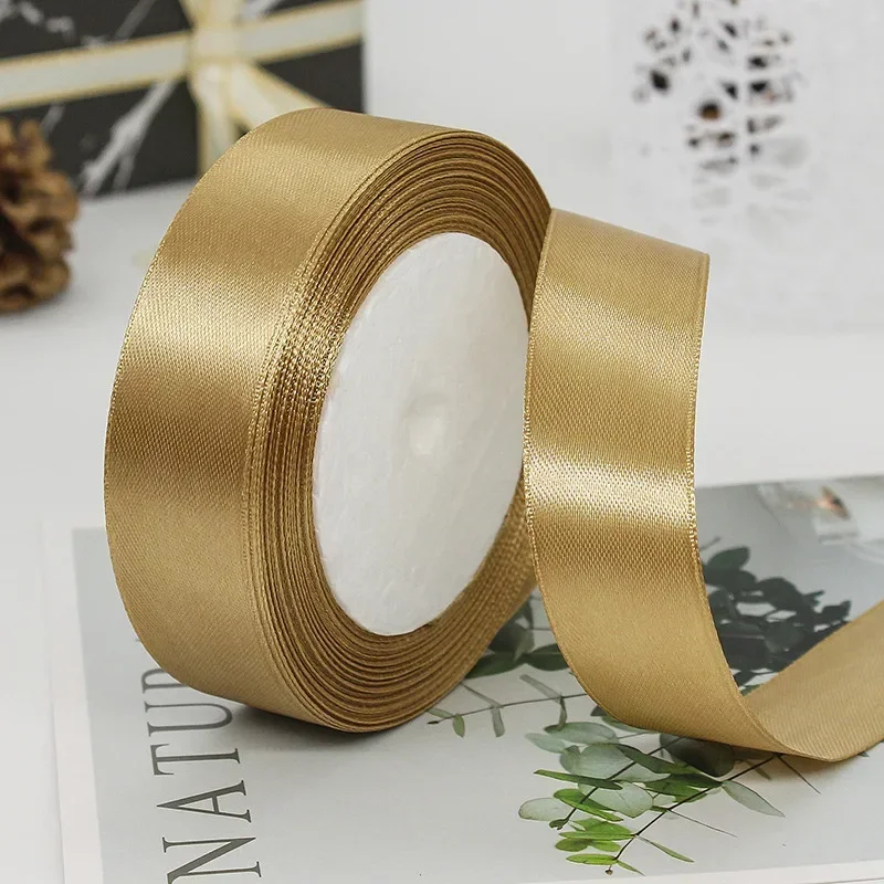 25-Yard Satin Ribbon for Gift Wrapping and Crafting
