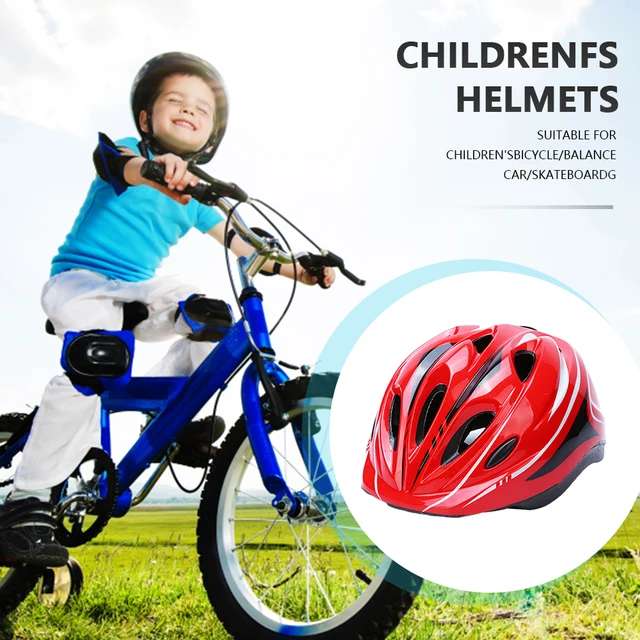 Casque de vélo respirant pour enfants, casques de vélo de route VTT pour  enfants, protection sûre, équipement de sauna avec genouillères pour sports  de plein air, pièce de sauna - AliExpress