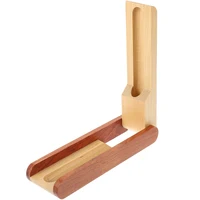 Wooden Pen Holder Pen Display Stand Pencil Holder Rack Gel Pen Ballpoint Pen Storage Acc Desk Organizer School Office Supplies 4