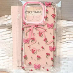 Full Screen Pink Flower Clear Space Phone Case - Samsung Note 20Ultra (TTK - 192X1185A1)