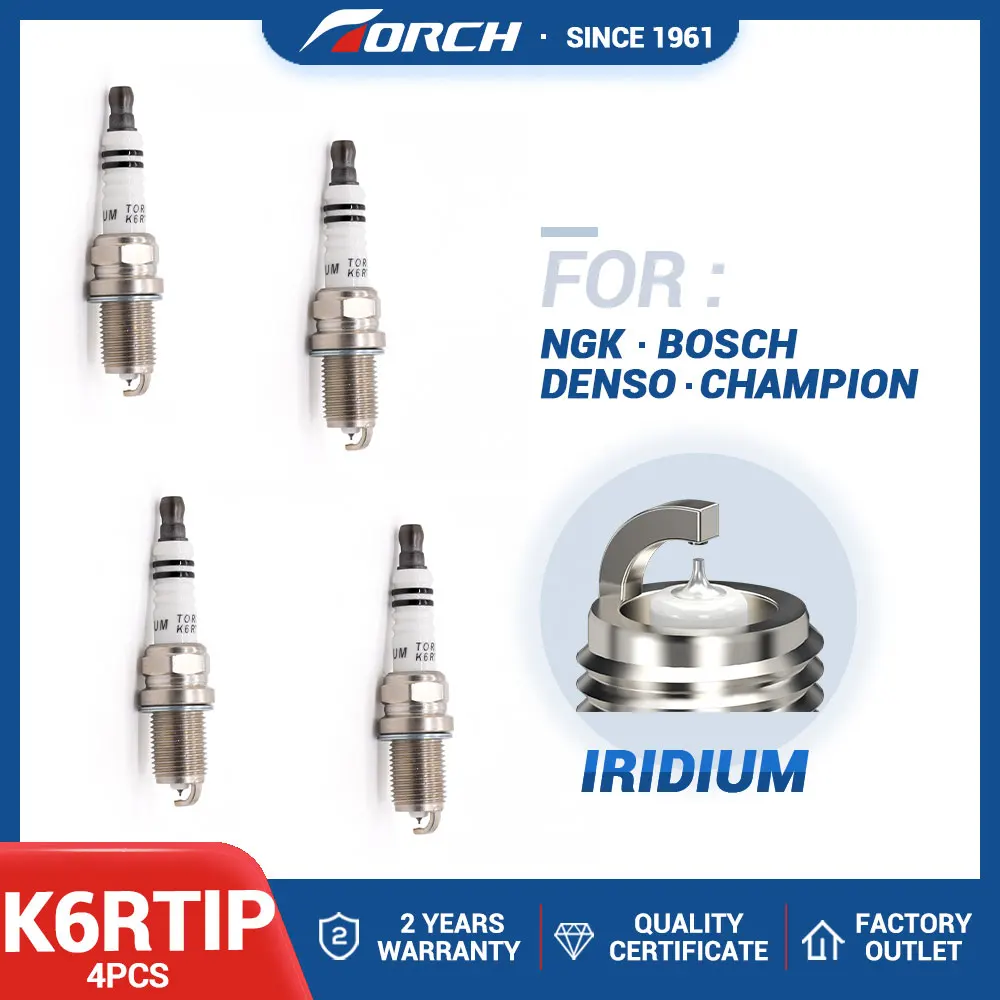 4PCS-Iridium-Candle-TORCH-K6RTIP-Replace-for-7700500155-FR78X-PFR6B ...