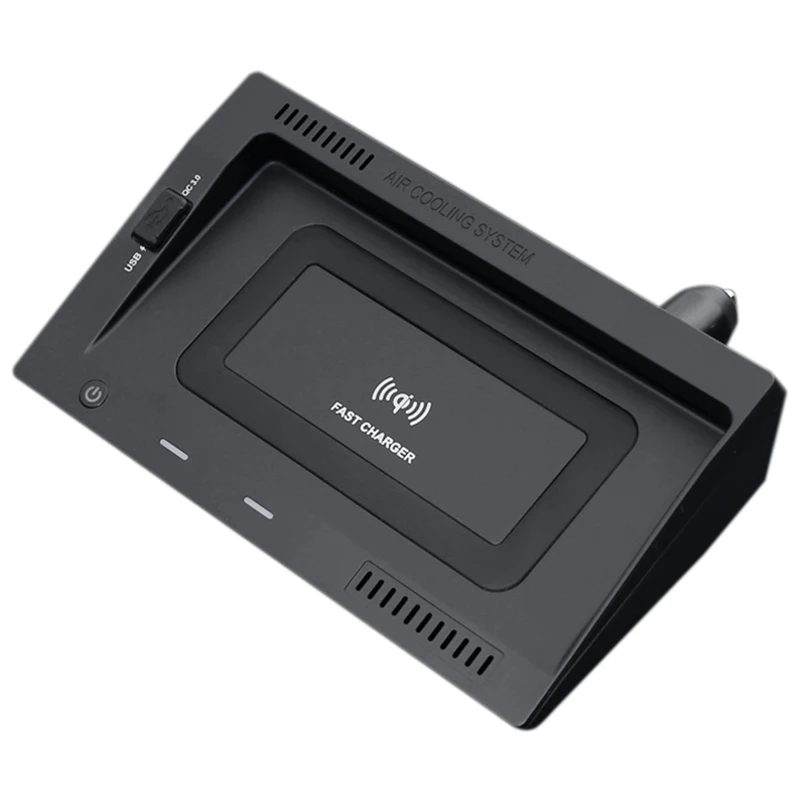 

Car QI Wireless Charging Phone Charger Wireless Mobile Charger Fast Charging Plate Accessories for Teramont 2017