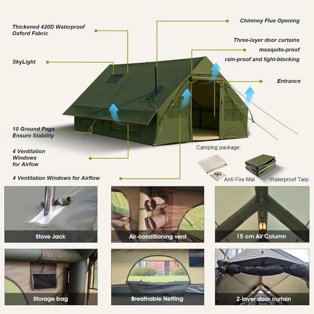 Inflatable Camping Tent 5