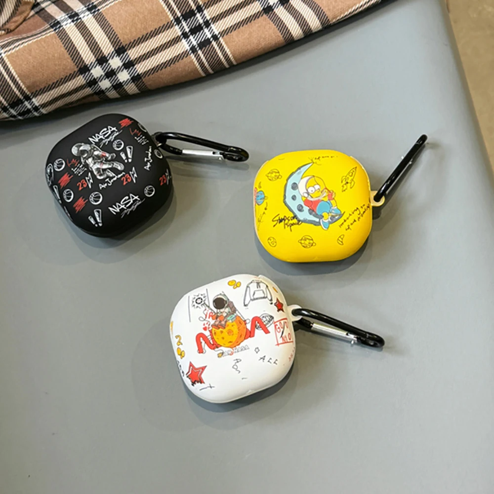 Custodia Astronauta Per Samsung Galaxy Buds Pro 2 Per Samsung Galaxy Buds Live Buds 2 Cover Per Auricolari Creativi Regalo Anime Lovely 2024