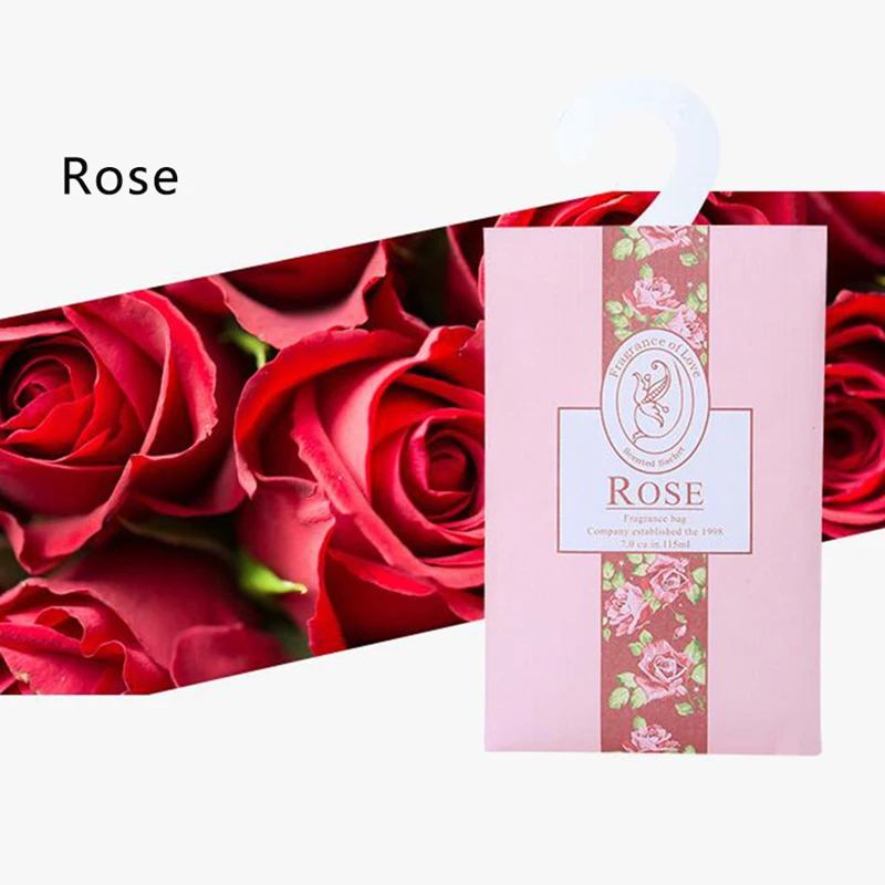 1pc Natural Smell Incense Wardrobe Sachet Closet Car Hanging Fragrance Sachet Aromatherapy Perfume Air Freshener Home Supplies