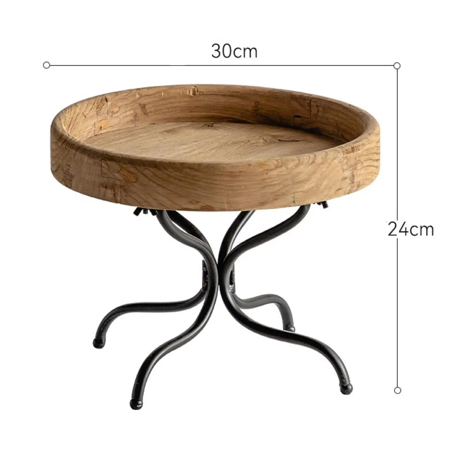 Wood End Table Home Decoration Multifunctional Ideal Gifts Accent Coffee Table for Office Balcony Entrance Farmhouse Patio Home