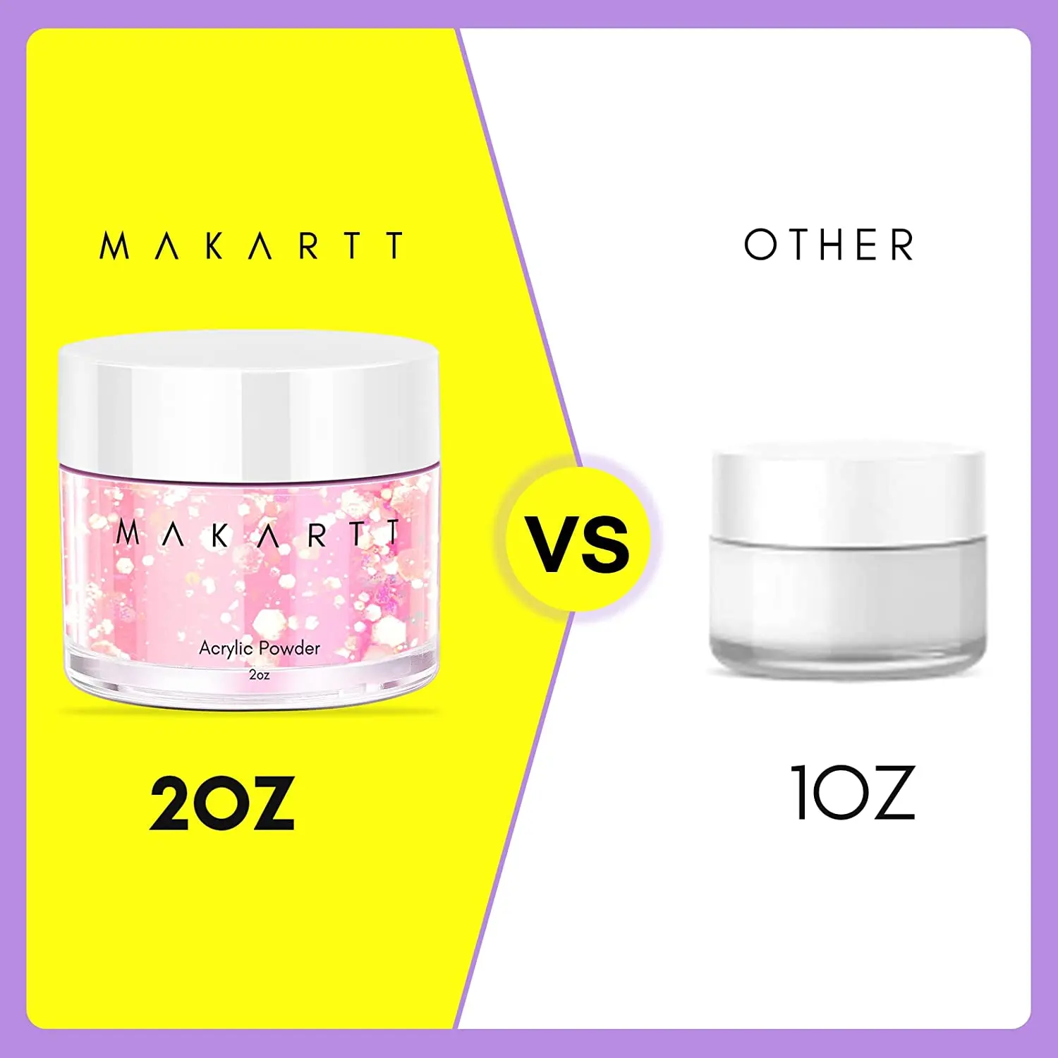 Makartt Acrylpulver Für Nagelverlängerung – 56g, Pink, Selbstnivellierend, Lufttrocknend, Für Profis & Anfänger
