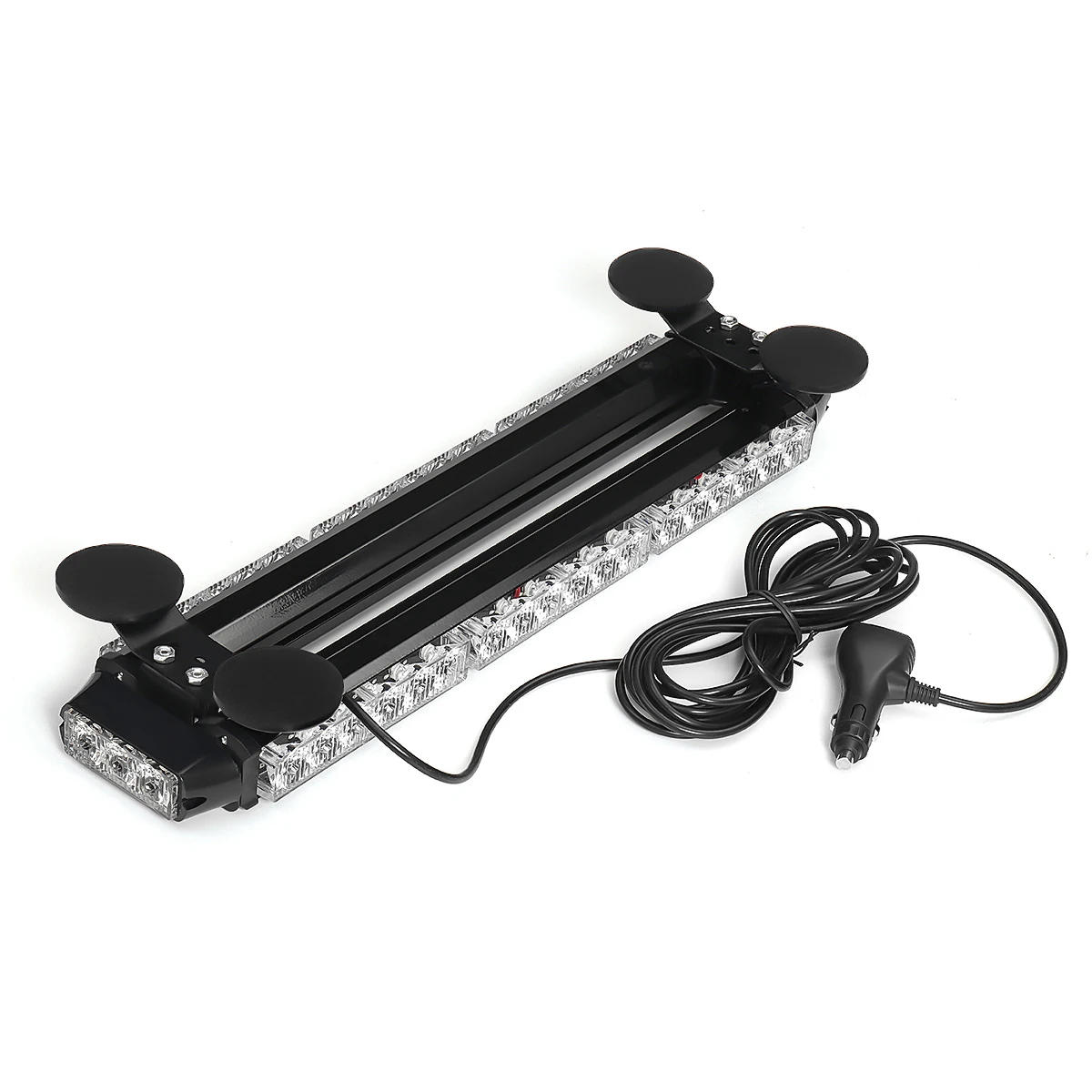 Universelle 12V 42LED Bernsteinfarbene Verkehrsleitlichtleiste Doppelseitige Stroboskop-Blitzlampe Warnblinklicht Wasserdicht – Detail 5