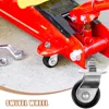2pcs Floor Jack Caster Wheels Replacement Floor Jack Wheels Metal Jack Wheel for 2 Ton Jack 3