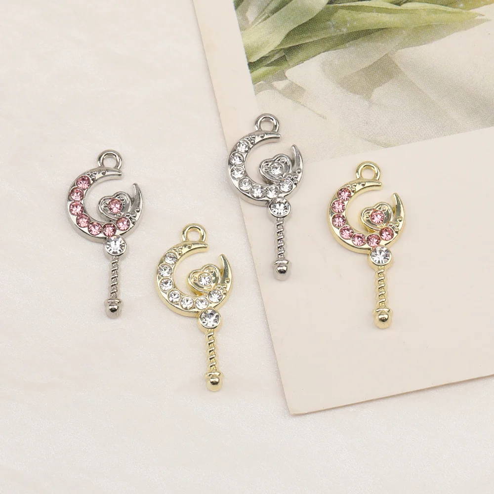 

Cordial Design 12*27MM 100 Pcs/Lot/Moon Shape/Zinc Alloy/DIY Jewelry Pendant/Hand Made/Jewelry Accessories