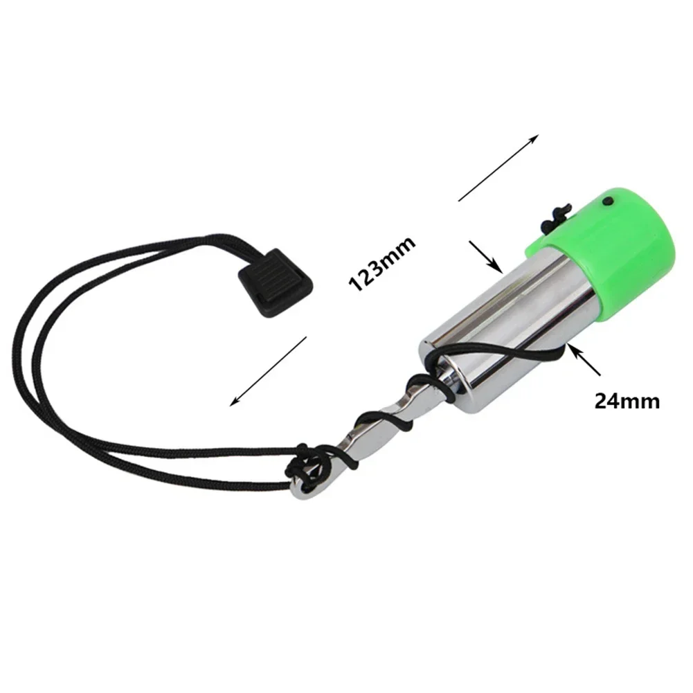Scuba Diving Safety Tank Signal Shaker Rattle Noise Maker Stainless Steel Underwater Rattle Underwater Diver Communication Stick 5