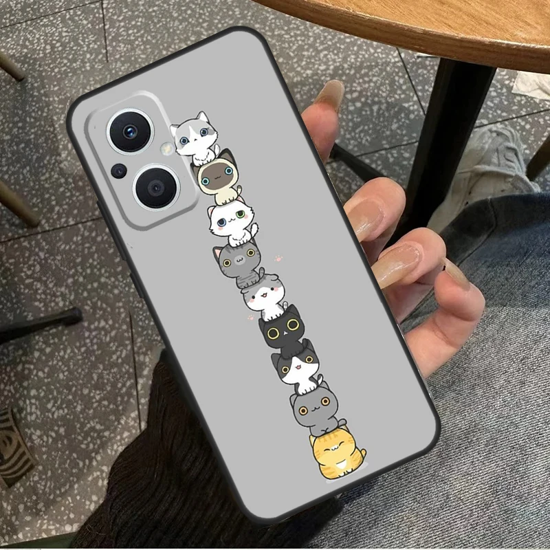 Adorable Cats Design Phone Case with Enhanced Protection