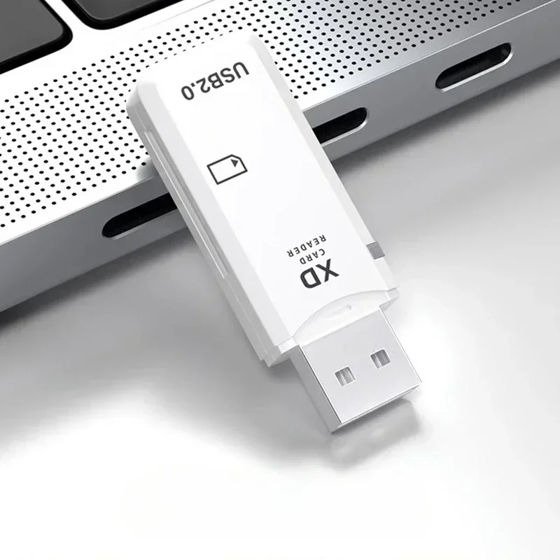 Lettore Di Schede XD USB 2.0 - Plug & Play Per Fotocamere Fuji E Olympus - Supporta Fino A 128GB - Portatile E Leggero - 4