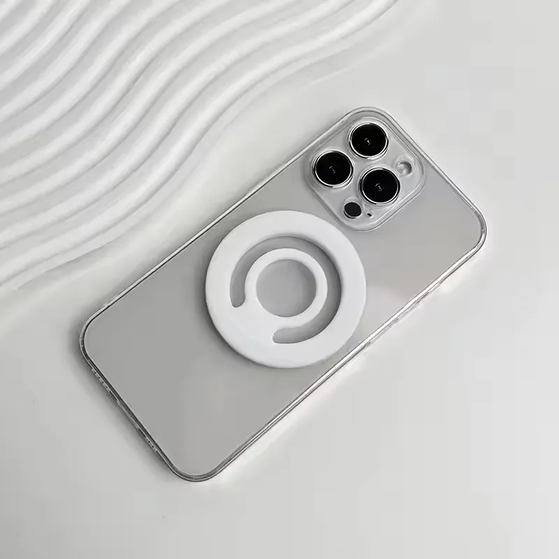 Magnetic Silicone Phone Grip and Stand Ring