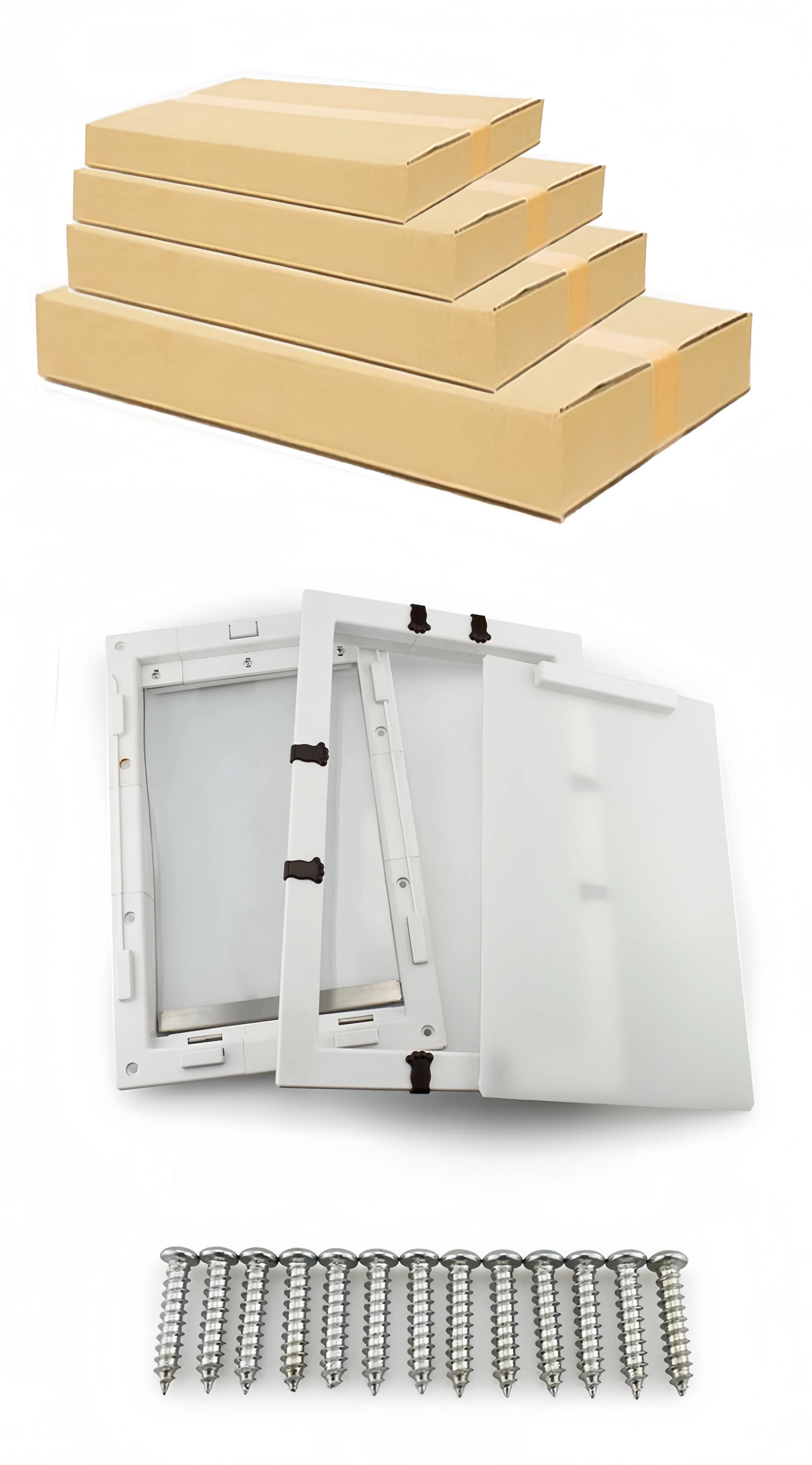 Luxury White Pet Interior Door 5
