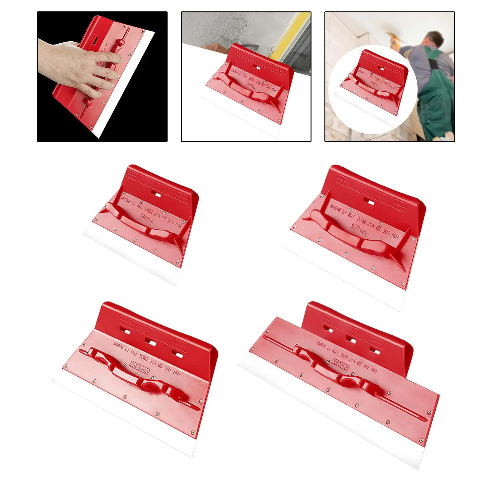Drywall Skimming Blade Multipurpose Hand Tools Smoothing Putty Knife for Cement Paint Home Decorating Repairing Drywall Plaster