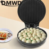 DMWD Electric Baking Pan 26CM Diameter Double-sided Heating Skillet Crepe Maker Non-stick Coating Pizza Pancake Grill 220V 2