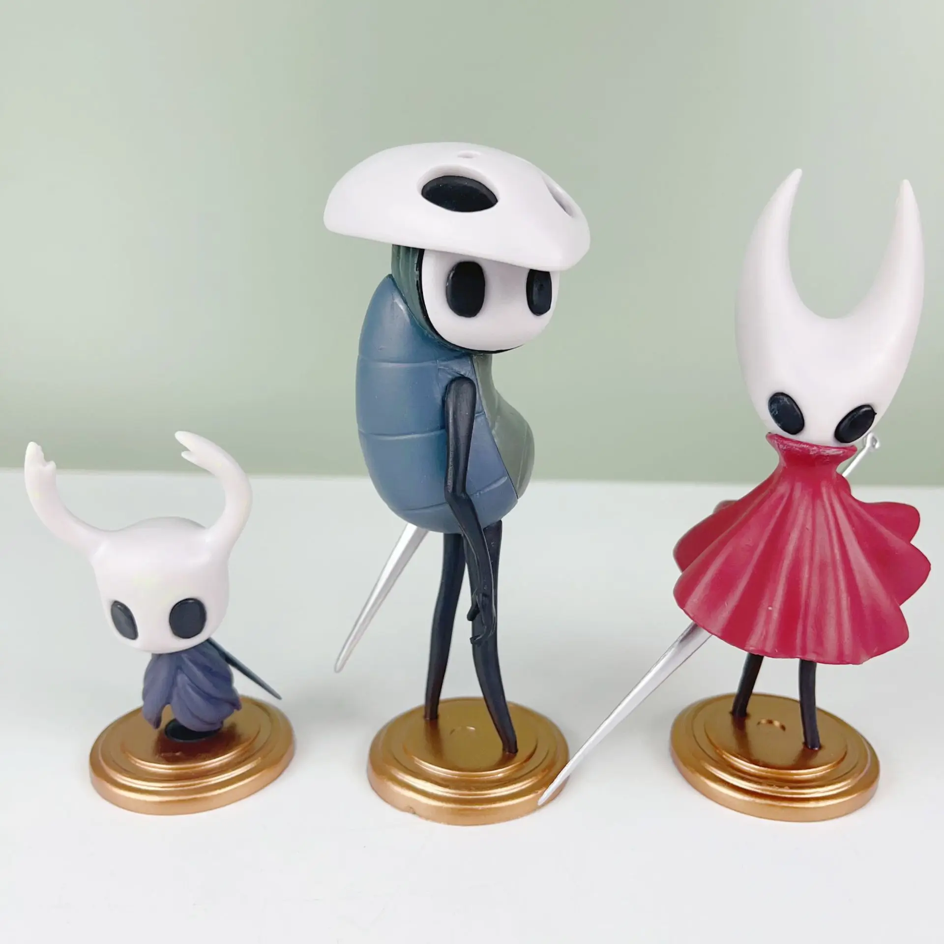 3pcs/Set Hollow Knight Figure Toys The Knight Action Figure Hornet