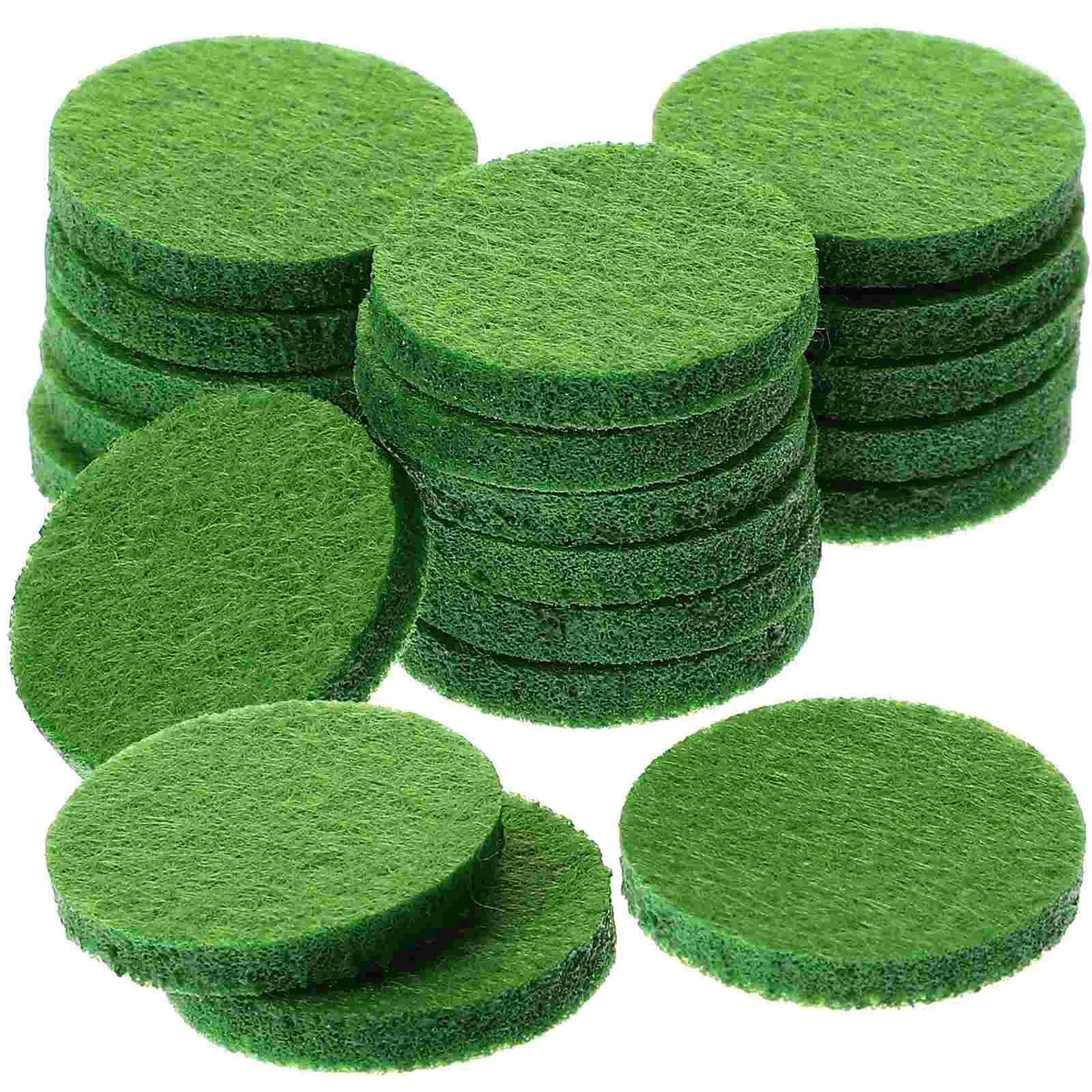 

100 Pcs Cotton Sheet Replaceable Aroma Pad Aroma-diffuser Essential Oil Refill Car Incense
