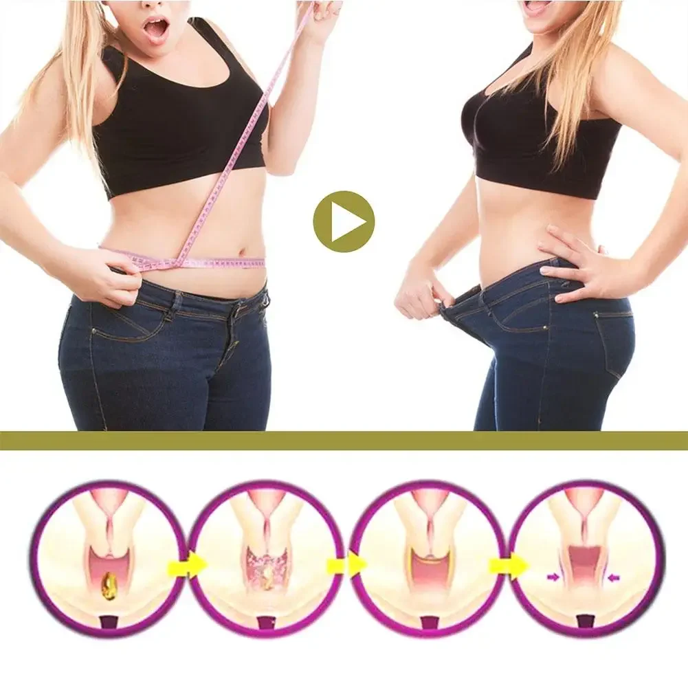 Slime Anti-itch Detox Slimming Capsule Body Shaping Capsule Firming Repair Arms Belly Female Body Care Weight Loss women probiotic capsules fat burning product