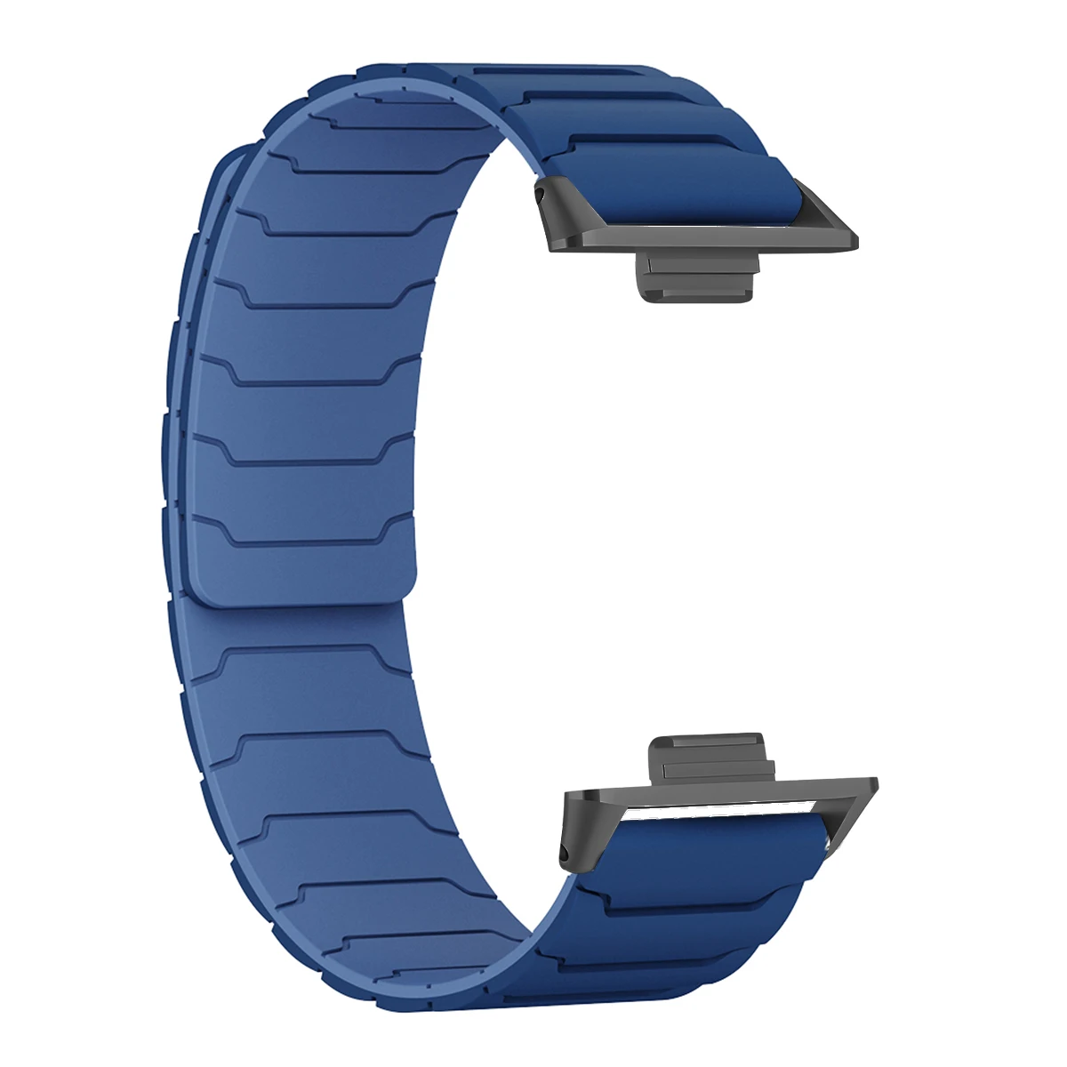 ตัวเลือกสินค้า สายซิลิโคนแม่เหล็กสำหรับ Mi Band 9 Pro 8 Pro รัดข้อมือระบายอากาศได้