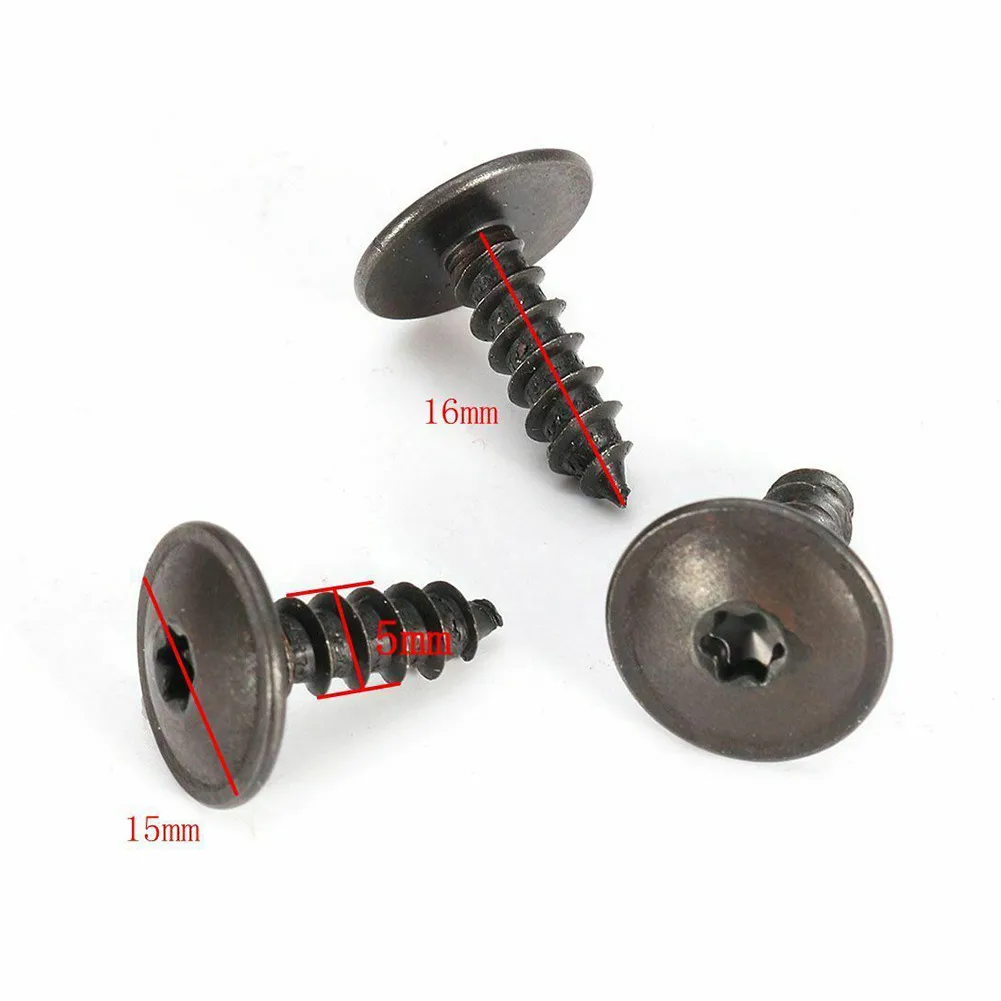 

Прочный высококачественный новый полезный 50 шт. звездообразный винт для гольфа N90974701 передняя крышка двигателя запчасти универсальное Колесо 15 мм