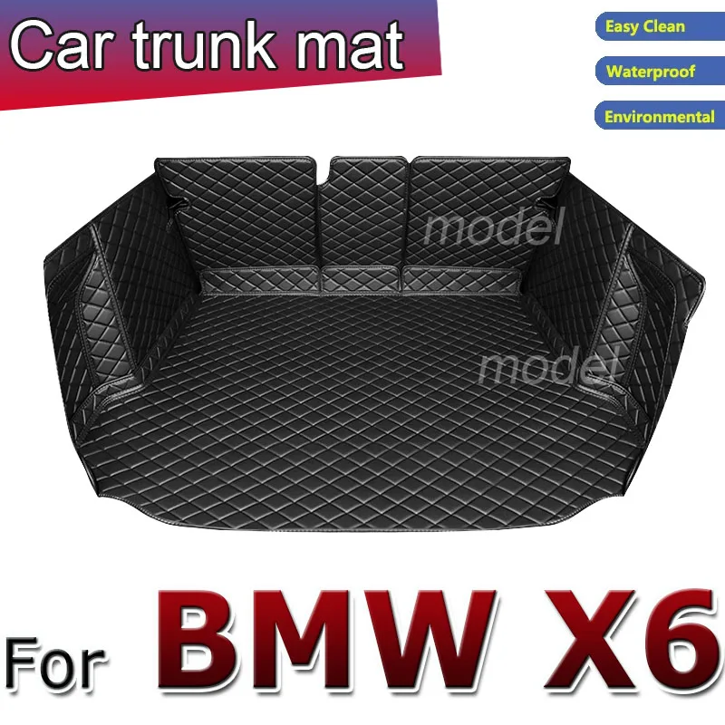 Auto Matten Für BMW X6 G06 MK3 2020 2021 2022 Wasserdichte Schutz Pad  Accesorios Auto Alfombrilla Coche Stamm Matte Auto zubehör