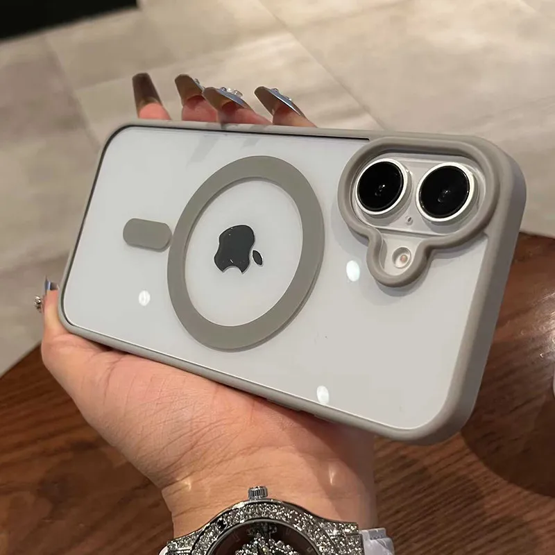 ตัวเลือกสินค้า เคสใส MagSafe ใส่ iPhone ได้ทุกรุ่น ชาร์จไร้สายแม่เหล็ก