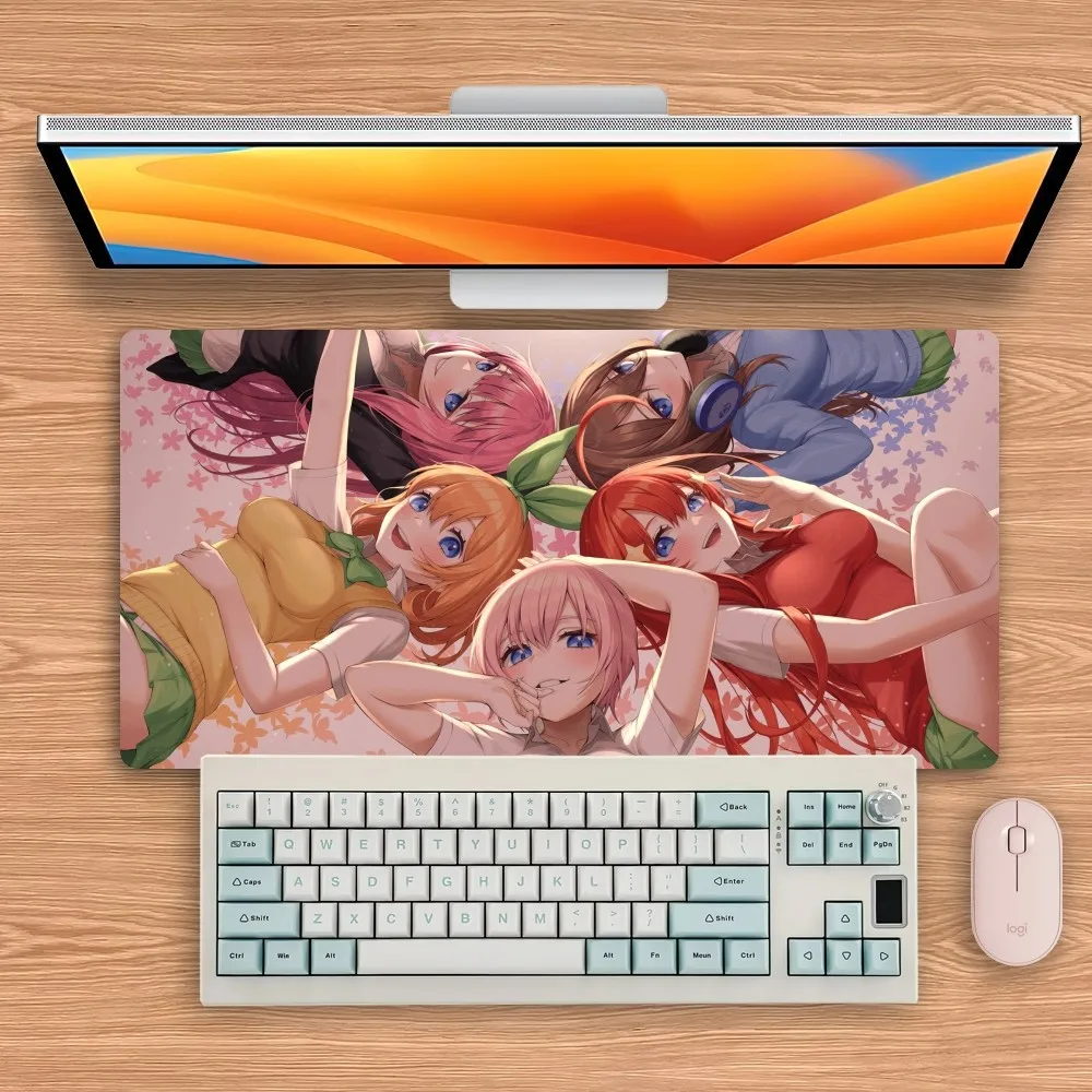 Bilibili The Quintessential Quintuplets Mouse Pad Big Keyboard Desk Computer PC Mat Notbook Pad 5