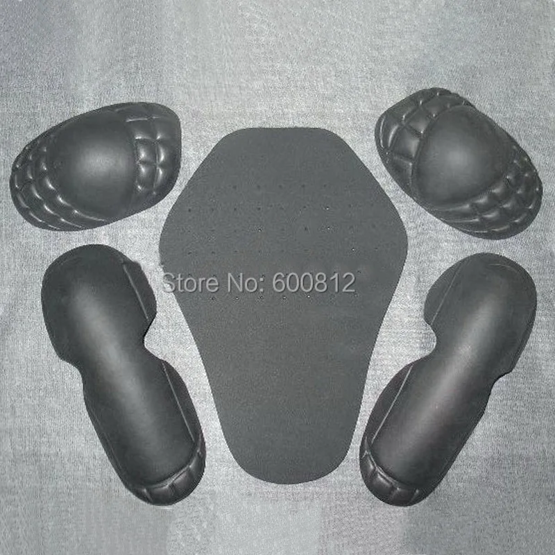 5PCs Motorcycle jacket soft armor protector Motorcycle racing suits general gear internal gear CE authentication