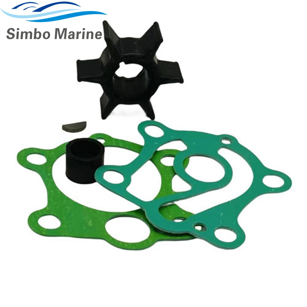 

Комплект крыльчатки водяного насоса 663-W0078 для Yamaha, 2-тактный подвесной мотор 55HP C55 CV55 663-W0078-00 663-W0078-A0 Sierra 18-3425