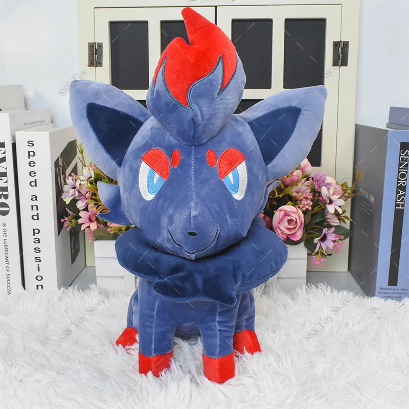 Life Size Zorua Plush Pokemon Hisuian Zorua Zoroark New Plush Toys