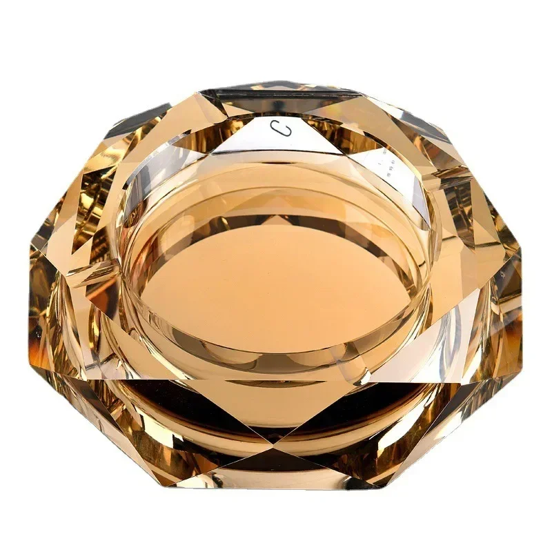 1pcs Creative crystal ashtray minimalist Nordic style ashtray cigarettes ashtray