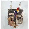 Parrot toy bird toy decompression venting toy cardboard tear bite bite grinding mouth tear toy palm leaf nut 1