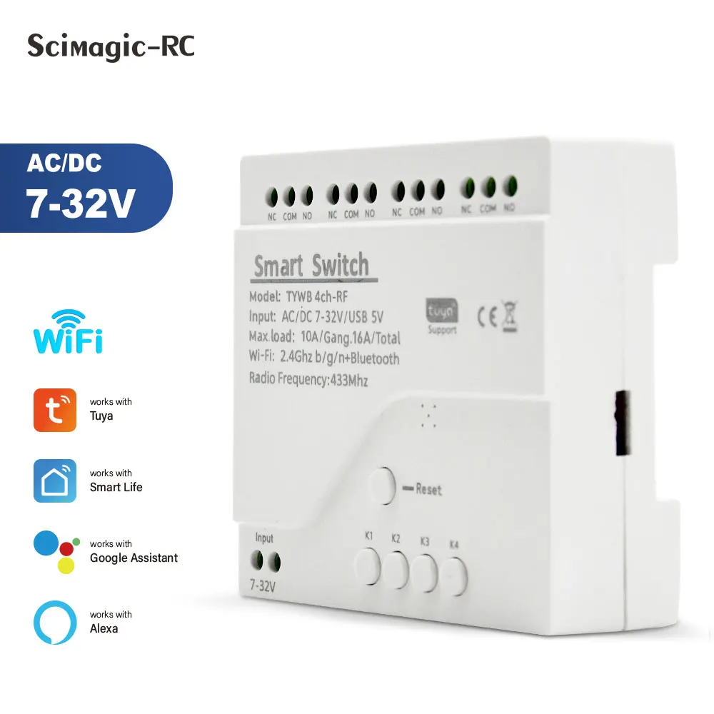 2.4G Smart Switch Blue-tooth-compatible Protocol EWeLink APP Control Smart  Light Switch Touch Remote Control Wireless Smart Home - AliExpress