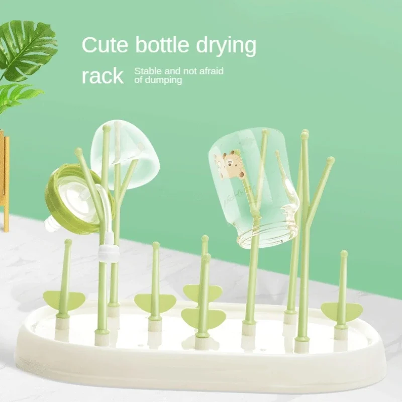 Drying Rack for Baby Bottle Holder Bottle Cleaning Dryer Drainer Storage Removable Milk Cup Drying Rack Baby Accessories