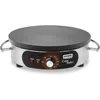 Commercial WSC160X 16" Electric Crepe Maker, Cast Iron Cooking Surface, Stainless Steel Base, Includes Batter 1
