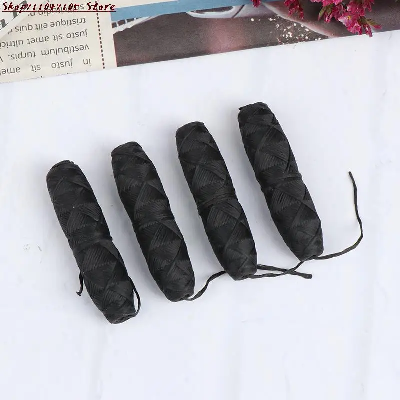 4pcs Eco-Friendly Dental Flosser Oral Hygiene Teeth Cleaning Wax Mint Flavored Bamboo Floss Spool Toothpick dental floss