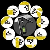 300mm Square Right Angle Ruler Protractor Adjustable Woodworking Tools Angle Ruler Measuring Tools Combination Spirit Level 2