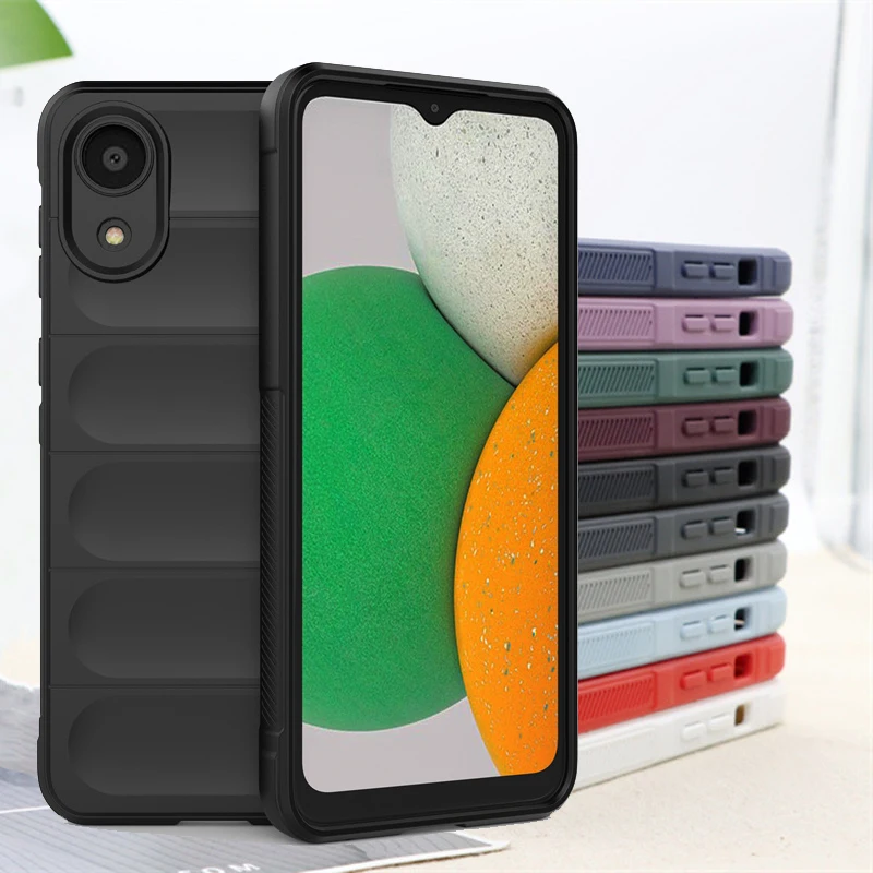 Per Cover Samsung A03 Core Case Per Samsung Galaxy A03 Core Capas Phone Bumper Soft Tpu Antiurto Per Fundas Samsung A03 Core