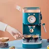 Espresso 20bar Coffee Machine Semi Automatic Cafe Powder Cappuccino Electric Coffee Maker DL-KF5400 220V 1.2L 4