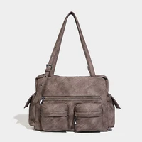 Moto & Biker Square Underarm Bags For Women Luxury Designer Handbags Purses 2025 New In Vintage Large Capacity Travel Shoulder 1