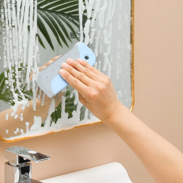 Glass Cleaner Scraper Squeegee  Cleaning Mirrors Squeegee - Glass Cleaning  Tools & Accessories - Aliexpress