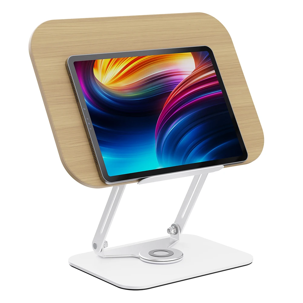 Book-Stand-for-Reading-Adjustable-Book-Holder-with-360-Degree-Rotating ...