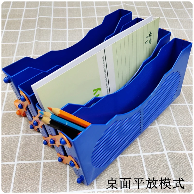 Hangable and minimalist Magazine Storage And Organization Shelf Desktop Bookshelf Dust-Proof Storage Book Box For Writer
