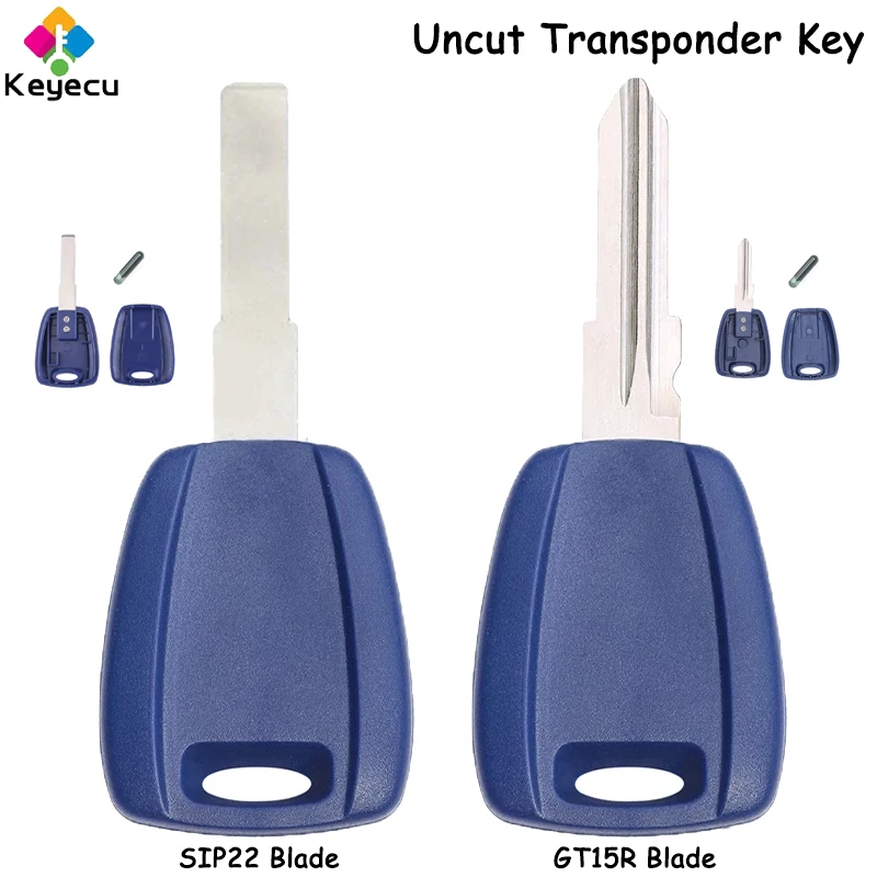 Schlüssel für FIAT ohne Transponder (GT15 Profil) 