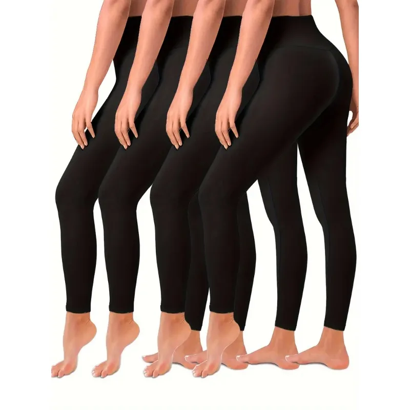 Women High Stretch Fitness Leggings Large Size Gym Pants