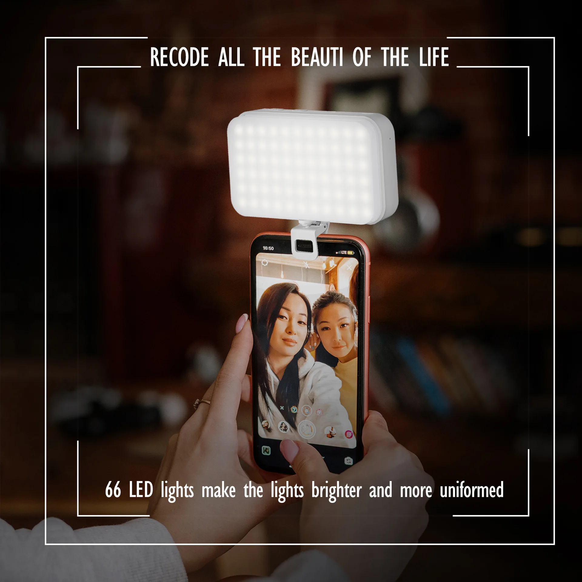 Luz de Preenchimento de Telefone Móvel Handheld Led Transmissão ao Vivo Selfie Luz de Preenchimento de Computador Luz de Vídeo Conferência de Telefone Móvel Luz de Preenchimento - Image 4