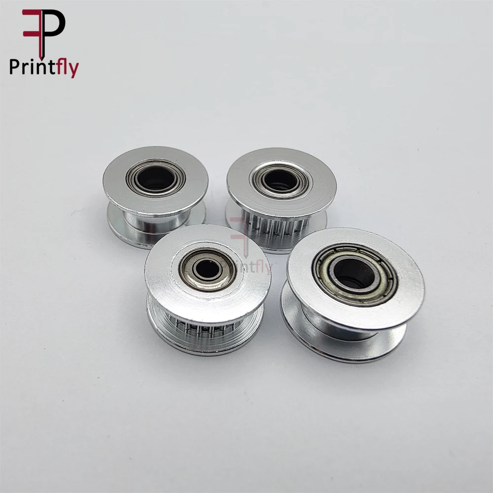 Printfly-3D 프린터 2GT 16 치아 동기 휠 아이들러 풀리, GT2 타이밍 풀리 폭 6mm 보어 3mm 기어 GT2 타이밍 벨트용